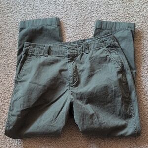 Gap Downtown Khaki Green Pants Size 8